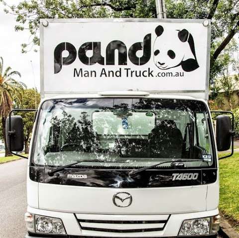 Photo: Panda Man and Truck